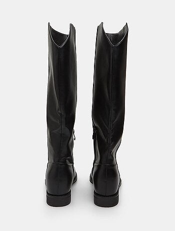 Bottes avec talon compensé intérieur BATA