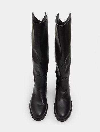 Bottes avec talon compensé intérieur BATA