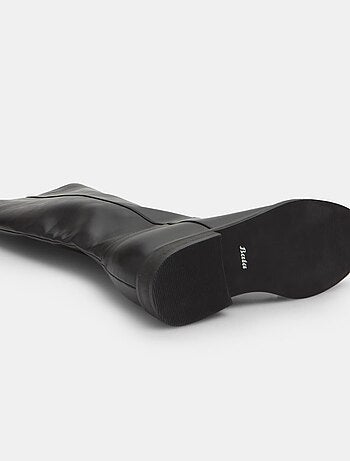 Bottes avec talon compensé intérieur BATA