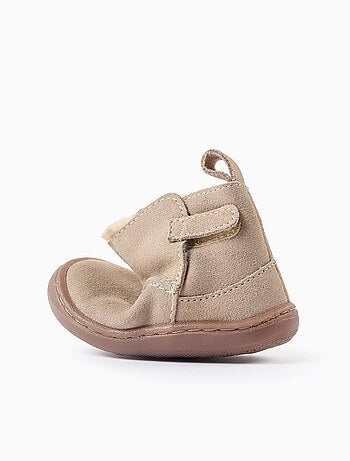 Bottes barefoot en daim