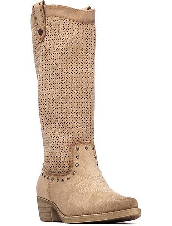 Bottes basiques style cowboy