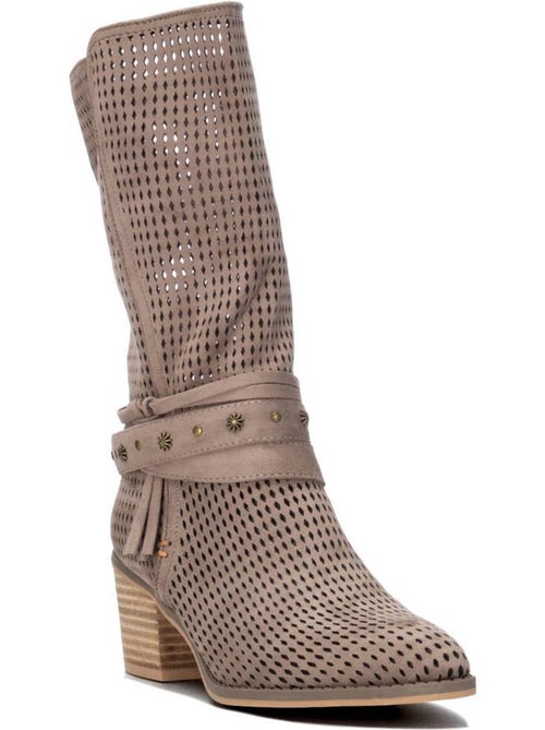 Bottes basiques style cowboy - Kiabi