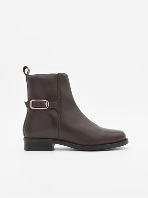 Bottes Basses Matériau Synthétique Purapiel - Kiabi