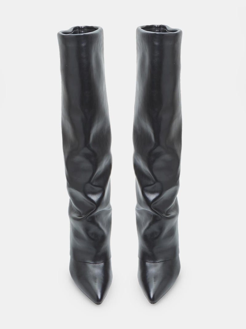 Bottes Bata Red Label avec talon compensé Noir - Kiabi
