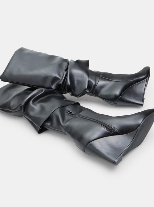 Bottes Bata Red Label avec talon compensé - Kiabi