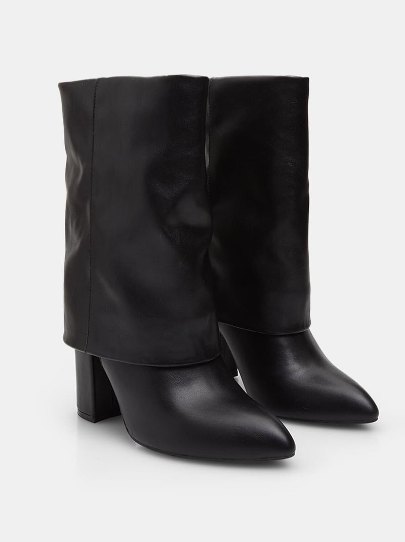 Bottes Bata Red Label avec talon de 10 cm Noir - Kiabi