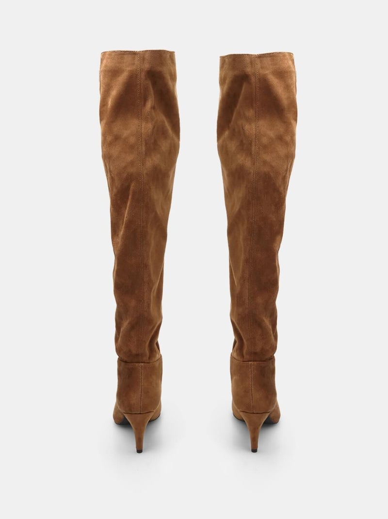 Bottes Bata Red Label avec talon de 7 cm Bronze - Kiabi