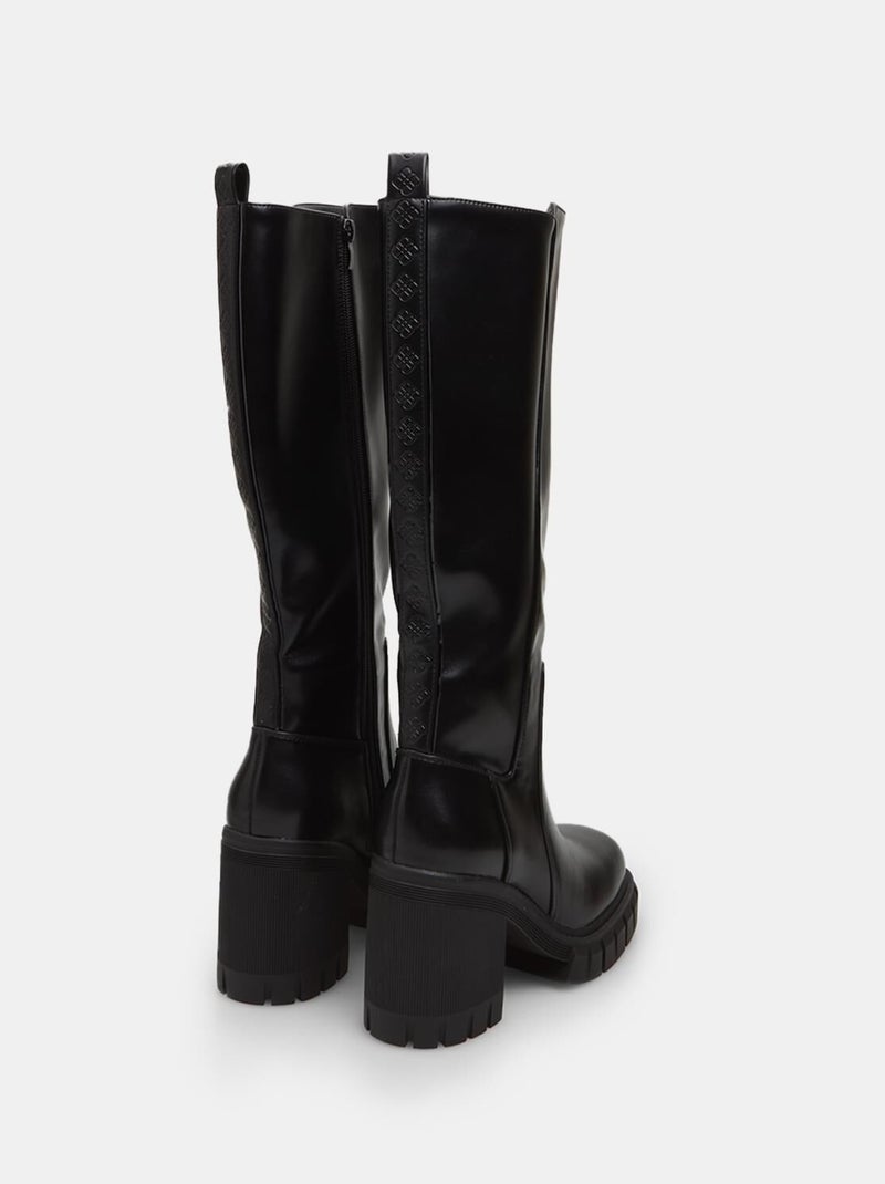 Bottes Bata Red Label avec talon de 9,5 cm Noir - Kiabi