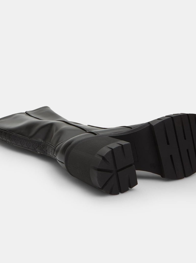 Bottes Bata Red Label avec talon de 9,5 cm Noir - Kiabi