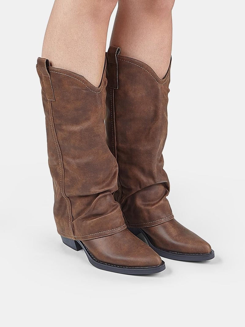 Bottes Bata Red Label Marron - Kiabi