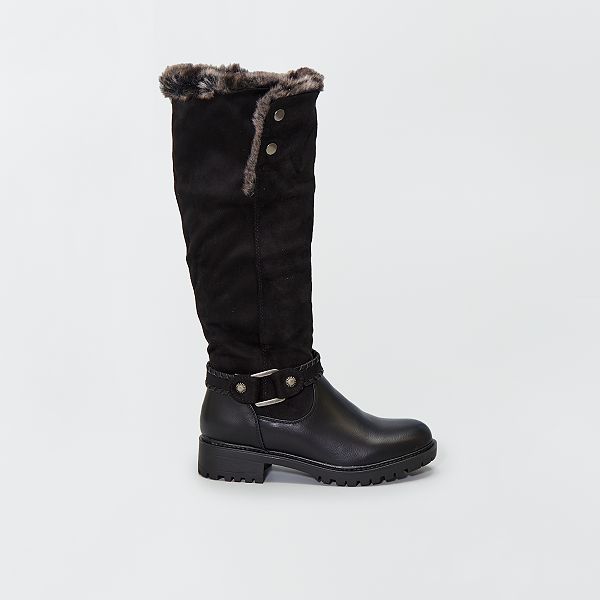 kiabi bottes fourrées