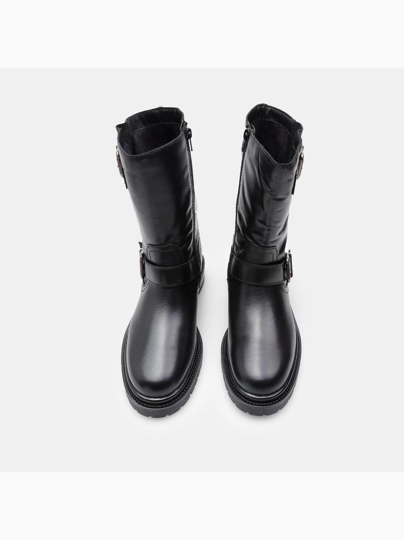 Bottes Casual d'Hiver BATA Noir - Kiabi