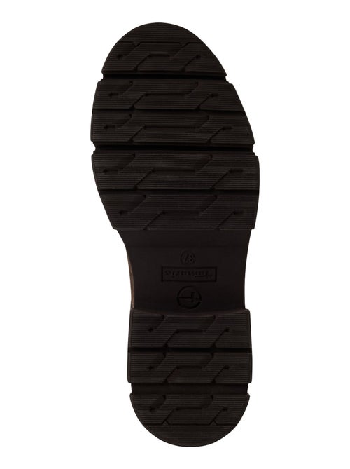 Bottes Chelsea Cuir Tamaris - Kiabi