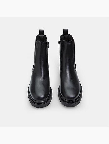 Bottes Chelsea en cuir