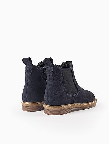 Bottes Chelsea en Cuir Suédé