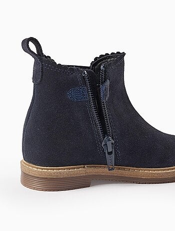 Bottes Chelsea en Cuir Suédé