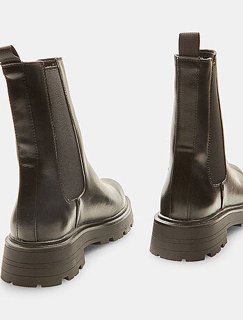 Bottes Chelsea hautes avec semelle track BATA