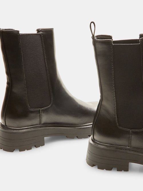 Bottes Chelsea hautes avec semelle track BATA - Kiabi