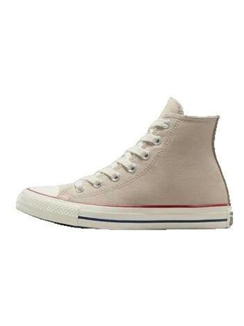 Bottes Chuck Taylor All Star High Top toile Converse Beige - Kiabi
