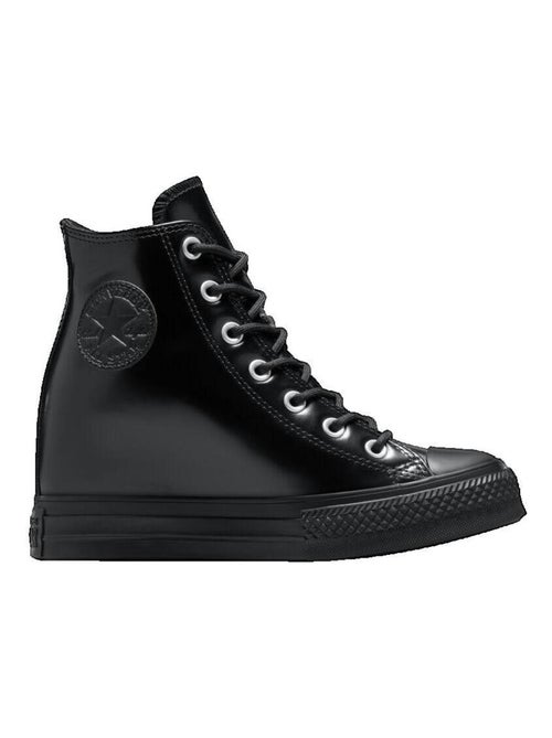 Bottes Chuck Taylor All Star Wedge Platform cuir Converse - Kiabi