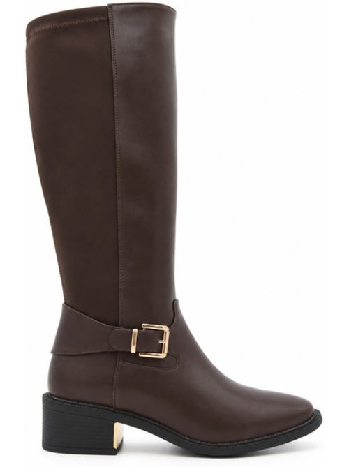 Bottes compensées matière synthétique montevita - Kiabi Bottes compensées matière synthétique montevita - Kiabi