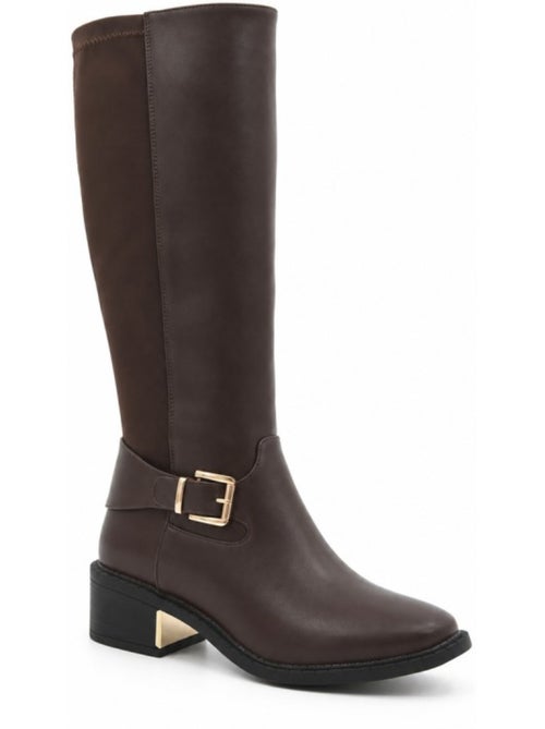 Bottes compensées matière synthétique montevita - Kiabi Bottes compensées matière synthétique montevita - Kiabi