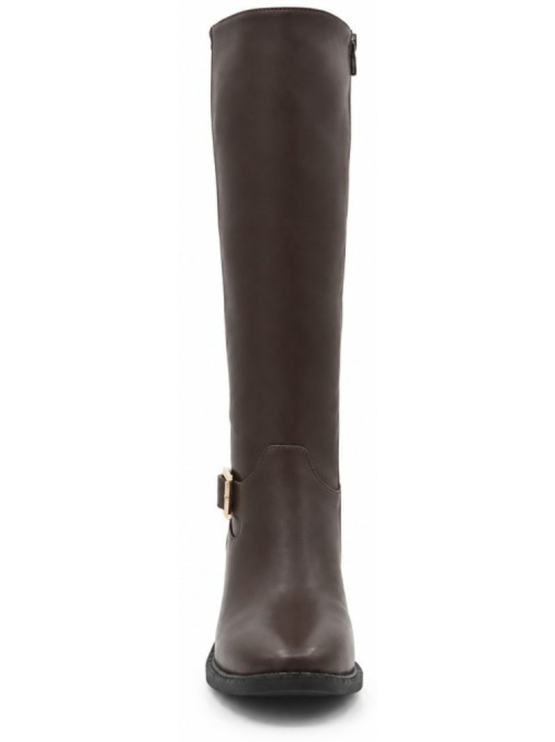 Bottes compensées matière synthétique montevita Marron - Kiabi