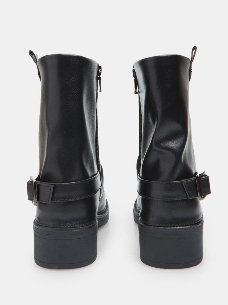 Bottes courtes Bata Red Label Noir - Kiabi