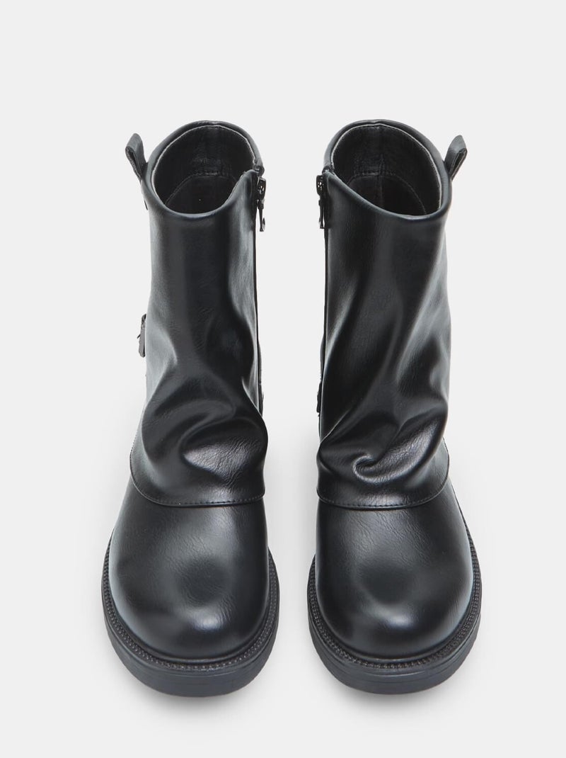 Bottes courtes Bata Red Label Noir - Kiabi