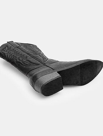 Bottes cow-boy avec talon de 3,5 cm BATA