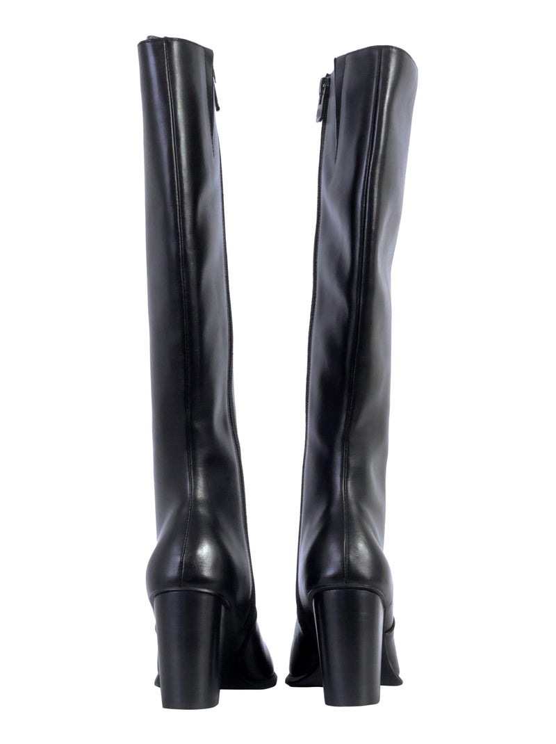 Bottes Cuir Emilie Karston Noah Noir - Kiabi