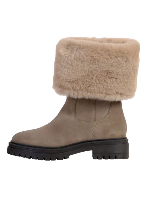 Bottes Cuir Geox Iridea - Kiabi