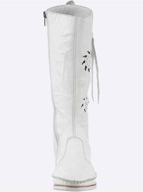 Bottes Cuir Nappa De Vache - Taille Standard - helline - Kiabi