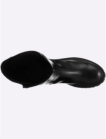 Bottes Cuir Nappa De Vache - Taille Standard - Helline