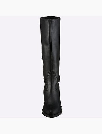 Bottes Cuir Nappa De Vache - Taille Standard - helline