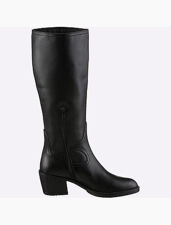 Bottes Cuir Nappa De Vache - Taille Standard - helline