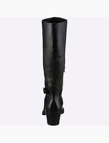 Bottes Cuir Nappa De Vache - Taille Standard - helline