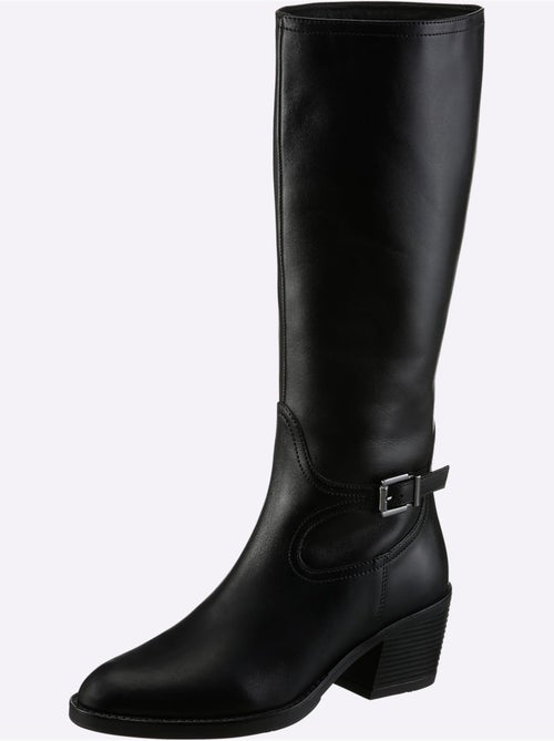 Bottes Cuir Nappa De Vache - Taille Standard - helline - Kiabi