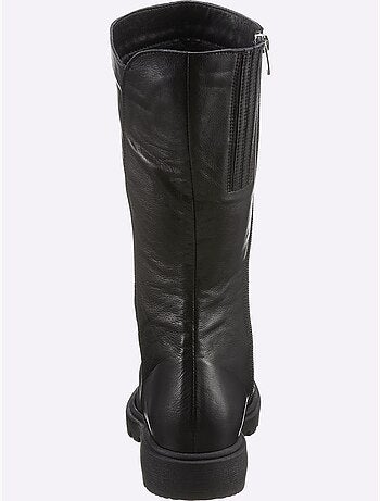 Bottes Cuir Nappa De Vache - Taille Standard - Helline