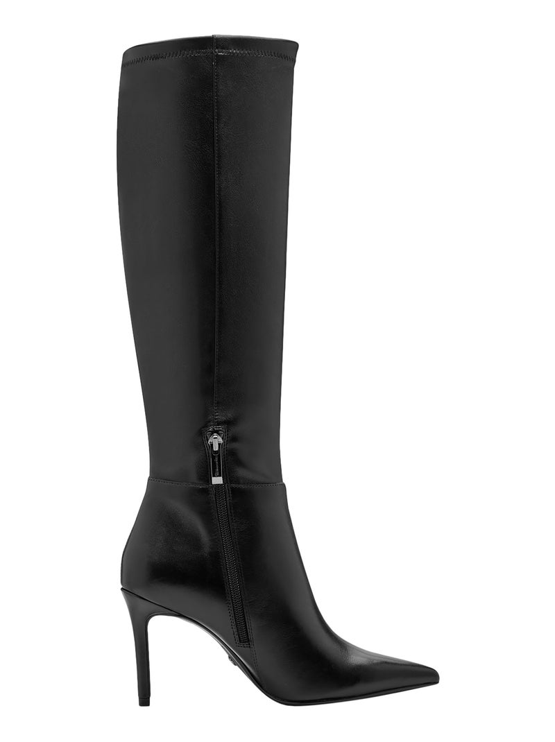 Bottes Cuir Tamaris Noir - Kiabi