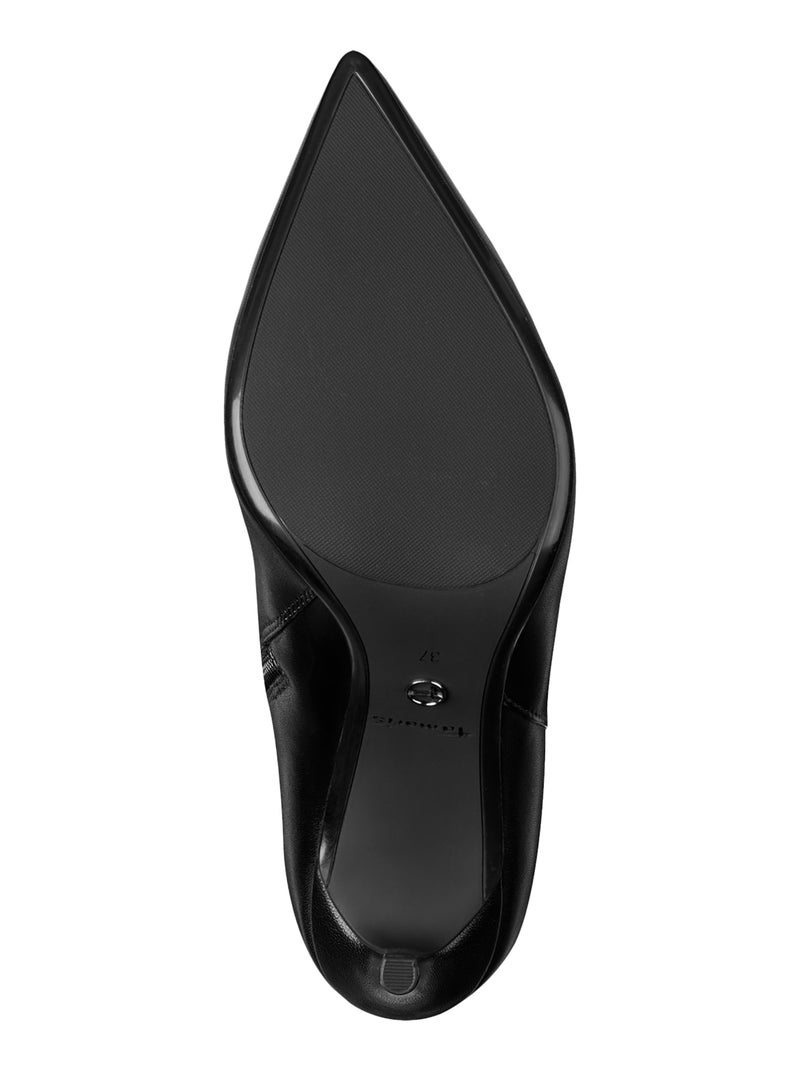 Bottes Cuir Tamaris Noir - Kiabi