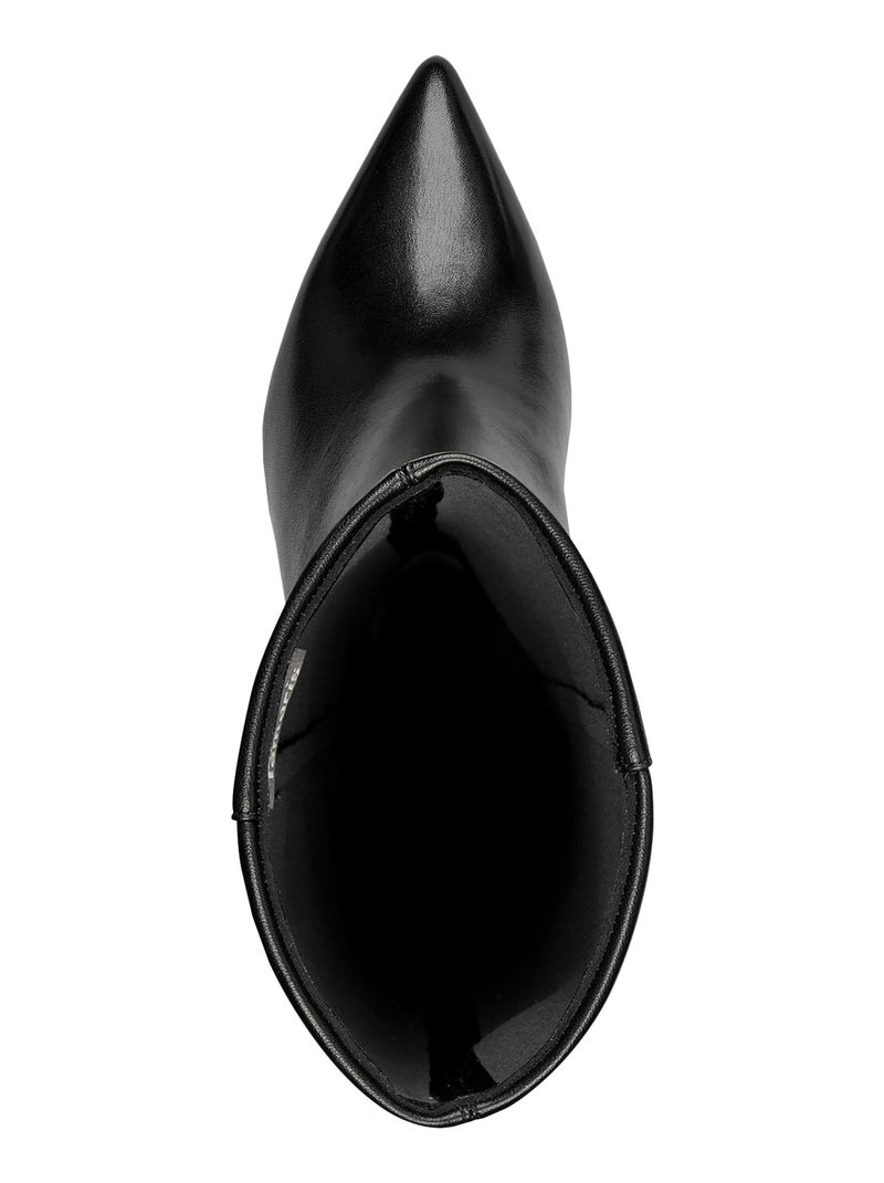 Bottes Cuir Tamaris Noir - Kiabi