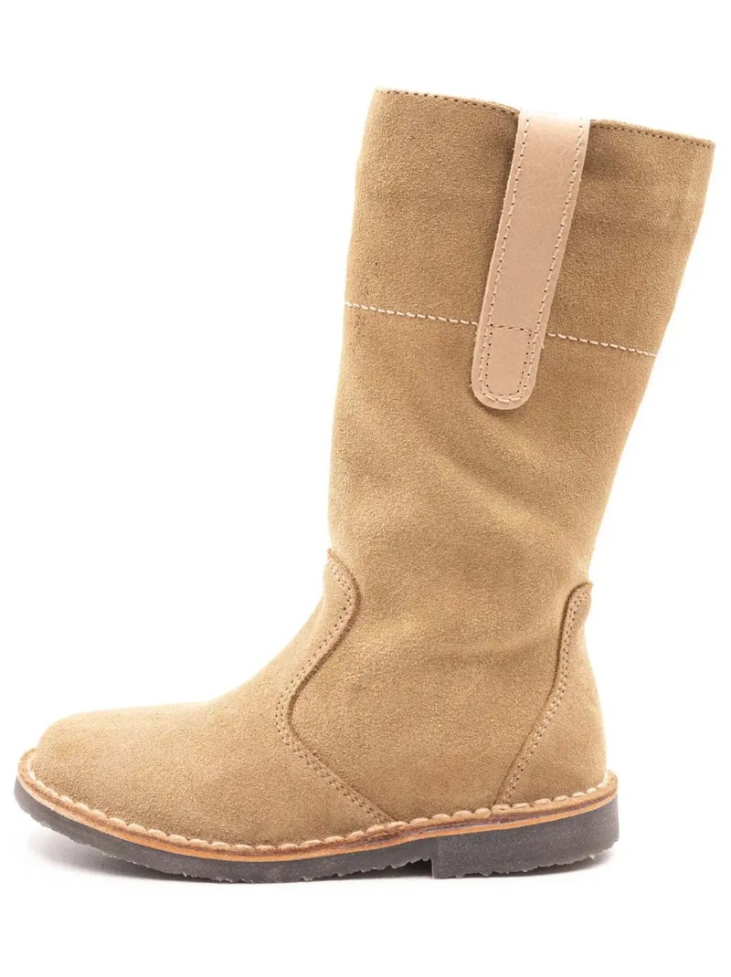 Bottes Daim - Boni Svea Beige clair - Kiabi