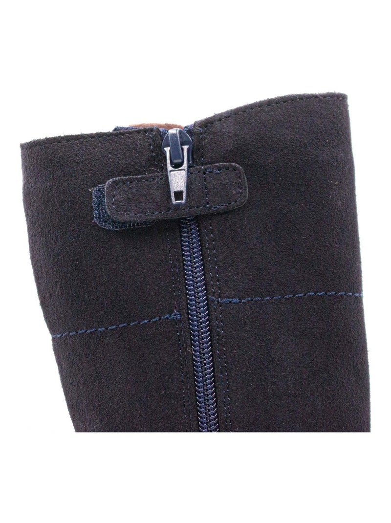 Bottes Daim - Boni Svea Noir Bleu marine Bleu - Kiabi