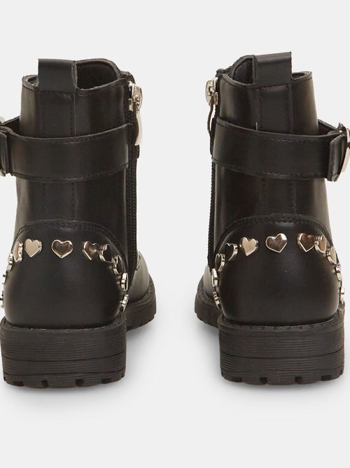 Bottes de avec des cœurs BATA - Kiabi