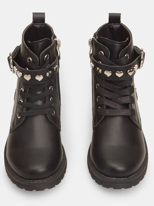 Bottes de avec des cœurs BATA - Kiabi