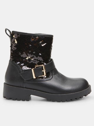 Bottes de cheville avec paillettes BATA