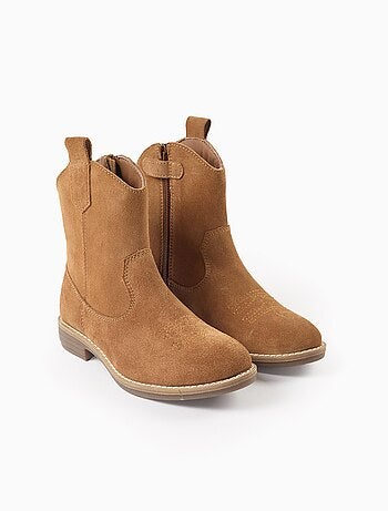 Bottes de Cow-Boy en Daim