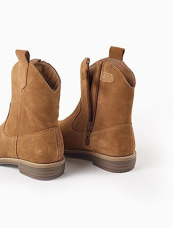 Bottes de Cow-Boy en Daim