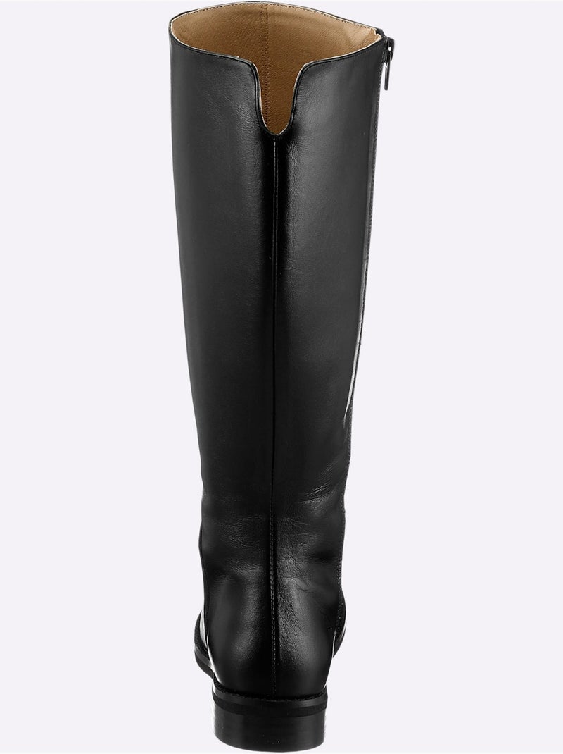 Bottes De Fabrication Espagnole - Taille Standard - Helline Noir - Kiabi